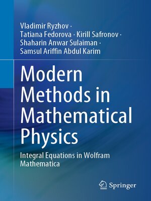 cover image of Modern Methods in Mathematical Physics